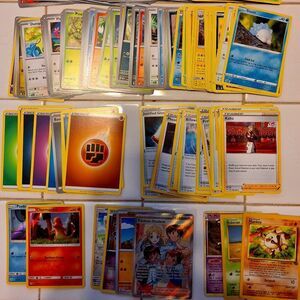 220 POKEMON Cards including Halo's, Reverse Halo's, Trainers & More! PRICE FIRM!